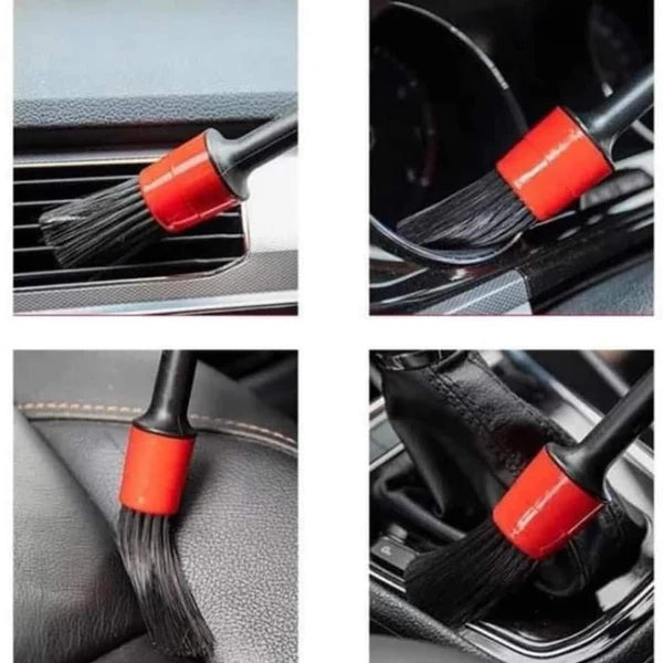 Car Detailing Brush For Cleaning Dashboard, Interior, Exterior 5 Pcs Set