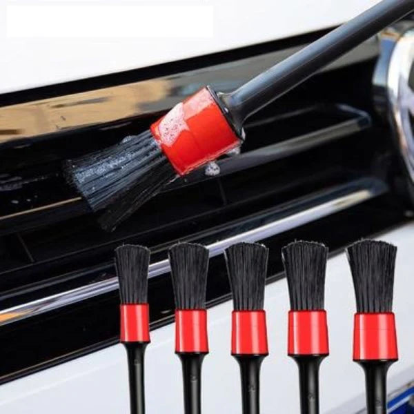 Car Detailing Brush For Cleaning Dashboard, Interior, Exterior 5 Pcs Set