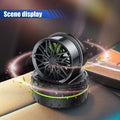Universal Car Speed Wheel Hub Perfume Air Freshener 360° Rotating Car