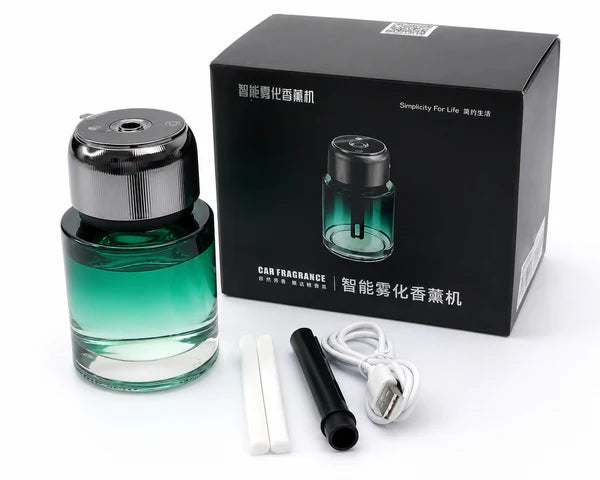 Smart Electric Car Air Fragrance | Rechargeable Aroma Mist Dispenser