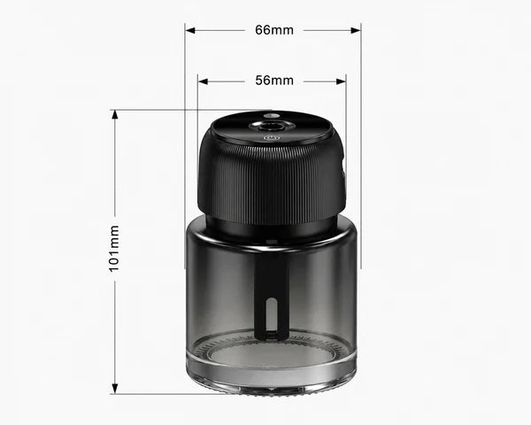 Smart Electric Car Air Fragrance | Rechargeable Aroma Mist Dispenser