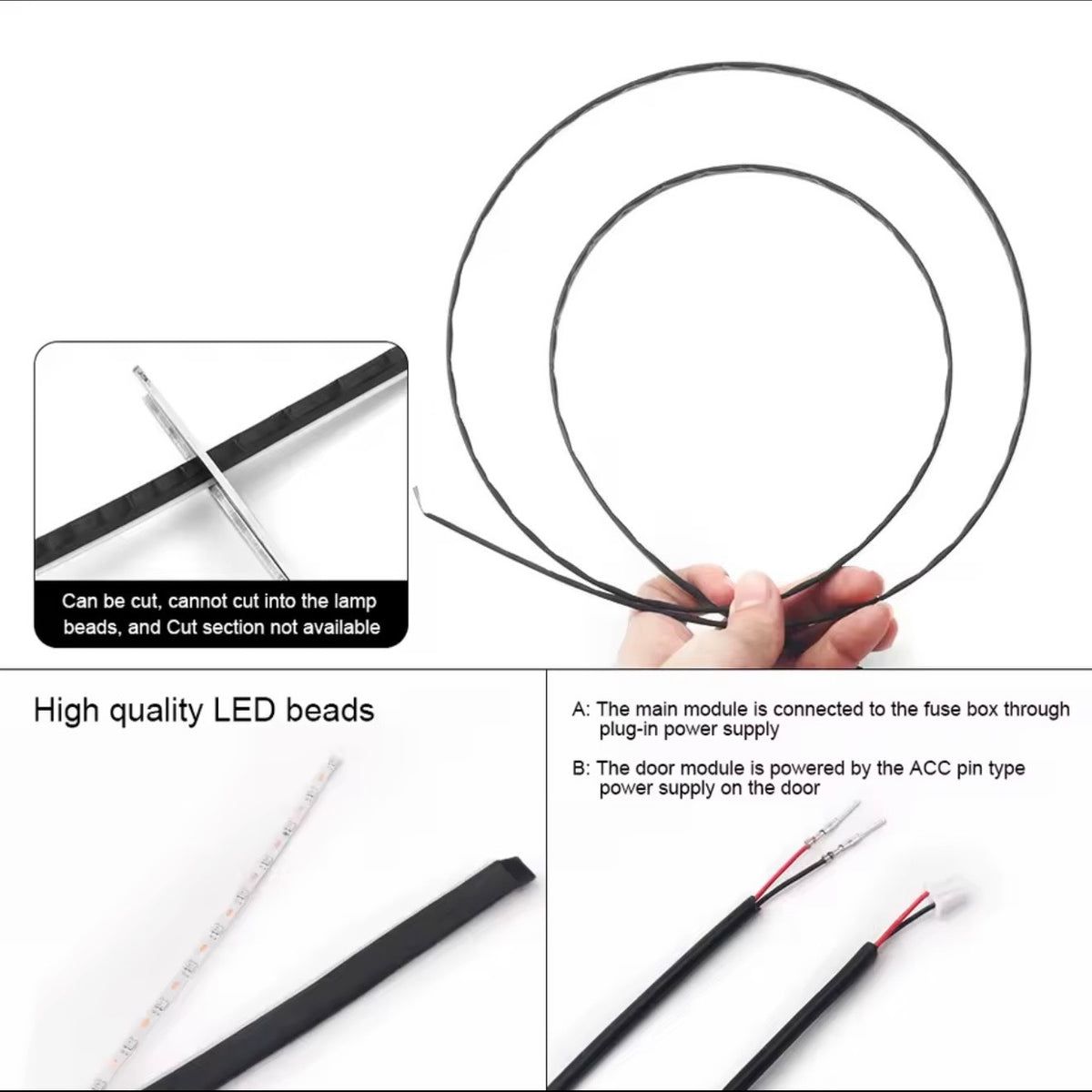 Dynamic Ambient Interior Lights Premium Quality