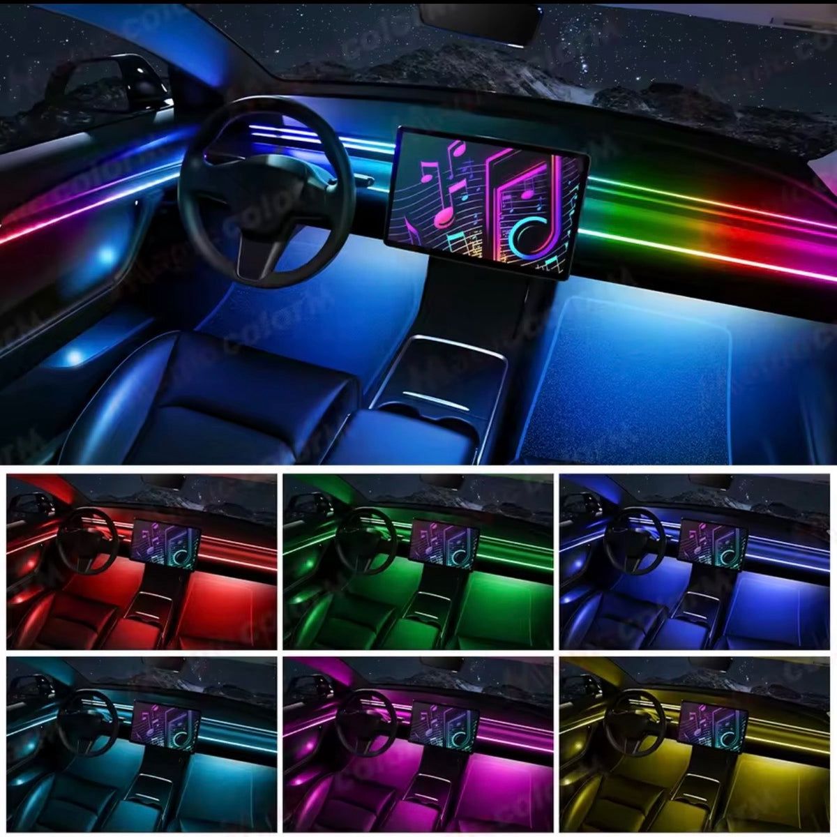 Dynamic Ambient Interior Lights Premium Quality