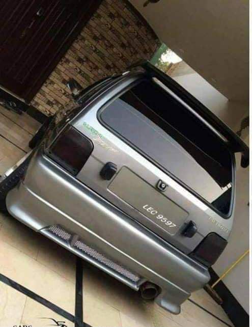Suzuki Mehran Body Kit  ( Front Back Right Left) Without Paint Fiber Quality