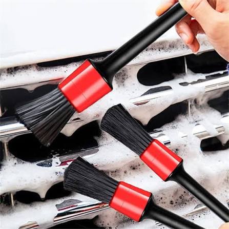 Car Detailing Brush For Cleaning Dashboard, Interior, Exterior 5 Pcs Set