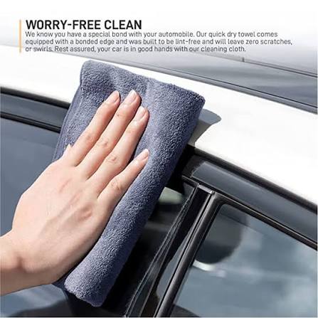 4 in 1 Scratch Free Polishing Microfiber Cleaning Cloth (Size - 40 x 72)
