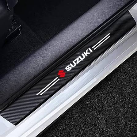Carbon Fiber Car Door Threshold Anti-Scratch Sticker - 4Pcs