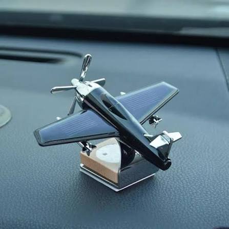 Car Dashboard Solar Decoration Plane -Aircraft Model