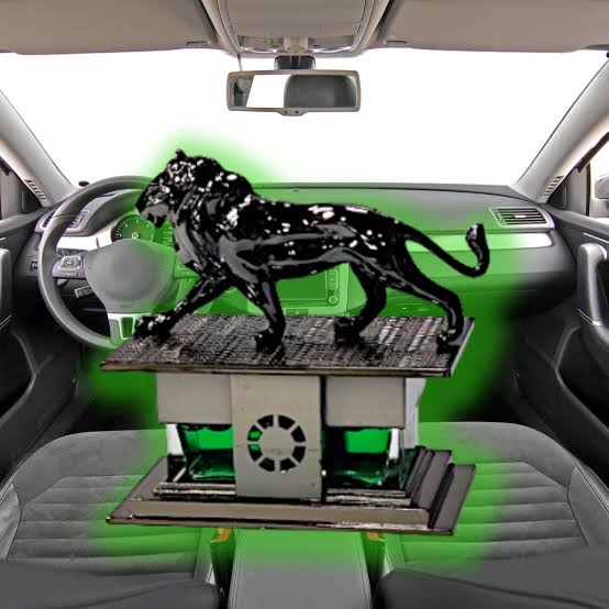 Lion Car Dashboard Perfume Air Freshener – Decoration