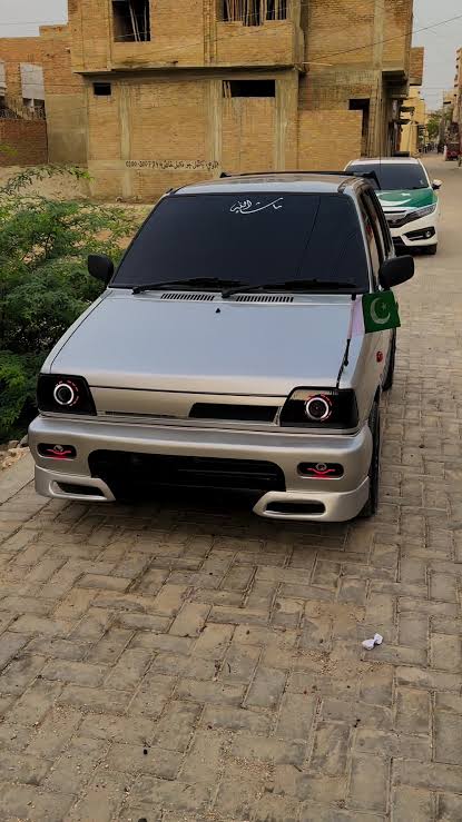 Suzuki Mehran Body Kit  ( Front Back Right Left) Without Paint Fiber Quality