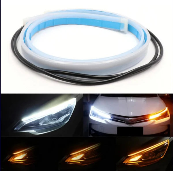 Car Led DRL Turn Signal Light 60cm - 2PCS